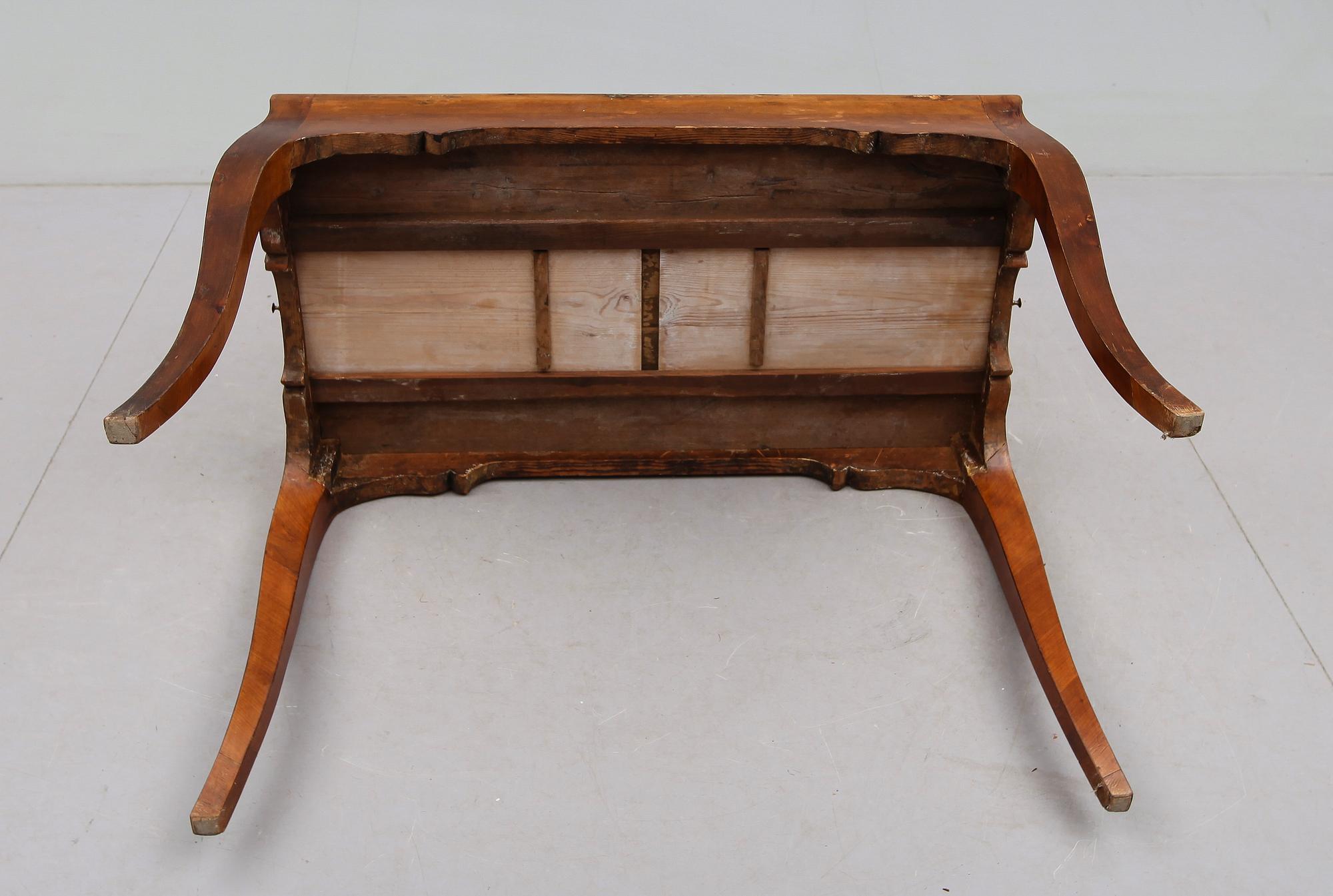 SPELBORD, rokoko, 1700-tal.