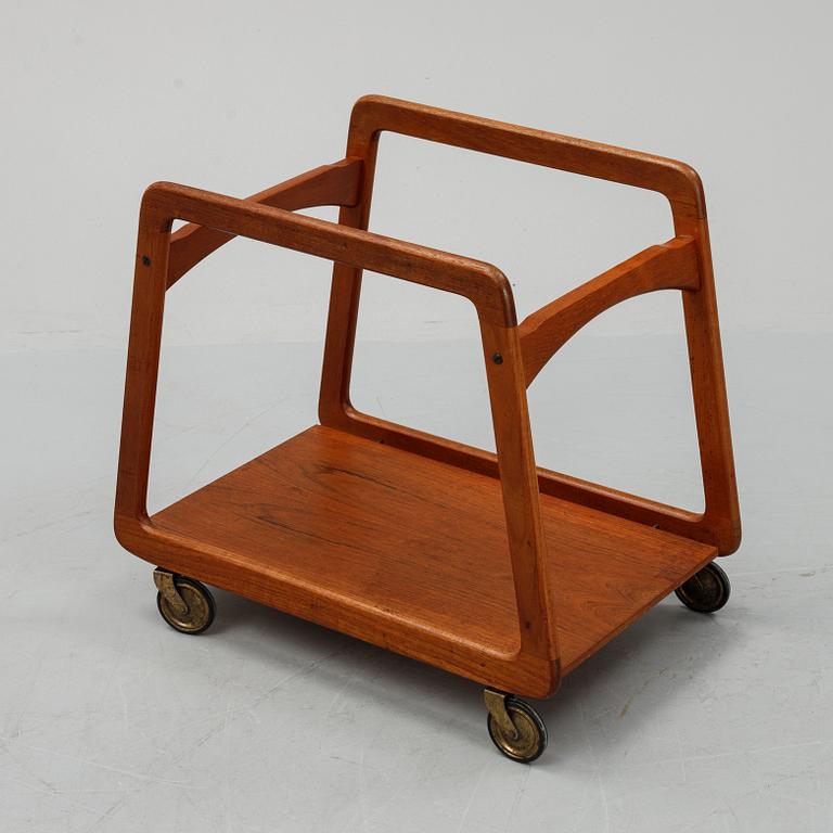 A teak drinks trolley, Sika Möbler, Denmark, 1950's/60's.