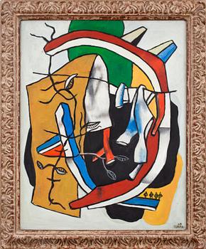 Fernand Léger, "Le linge qui sèche".