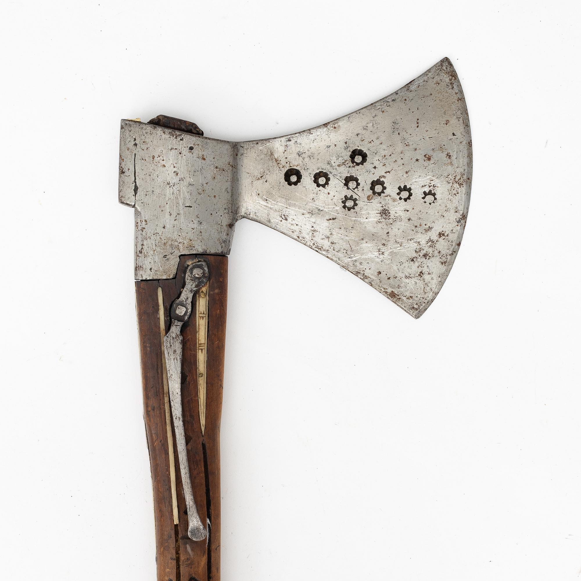 Battle axe, Northern Europe, 17th century.