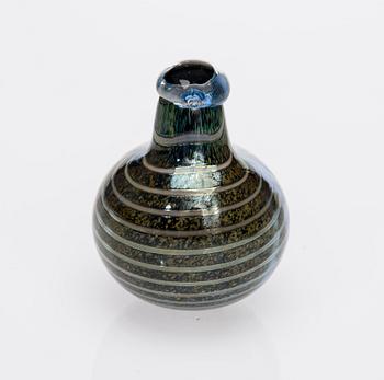 FIGURINER, 2 st, glas, signerade O.Toikka Nuutajärvi.