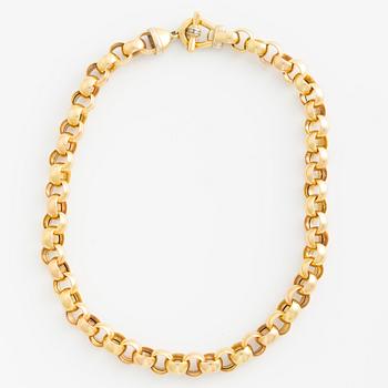 Necklace, Italian Uno A Erre, 18K gold.