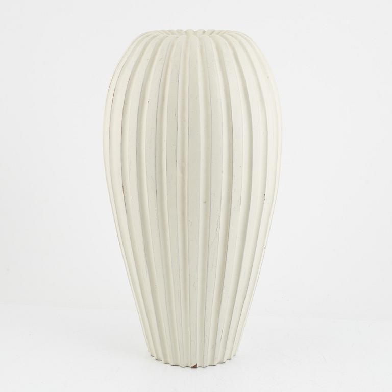 Vicke Lindstrand, floor vase, earthenware, Upsala Ekeby, 1944-1953.