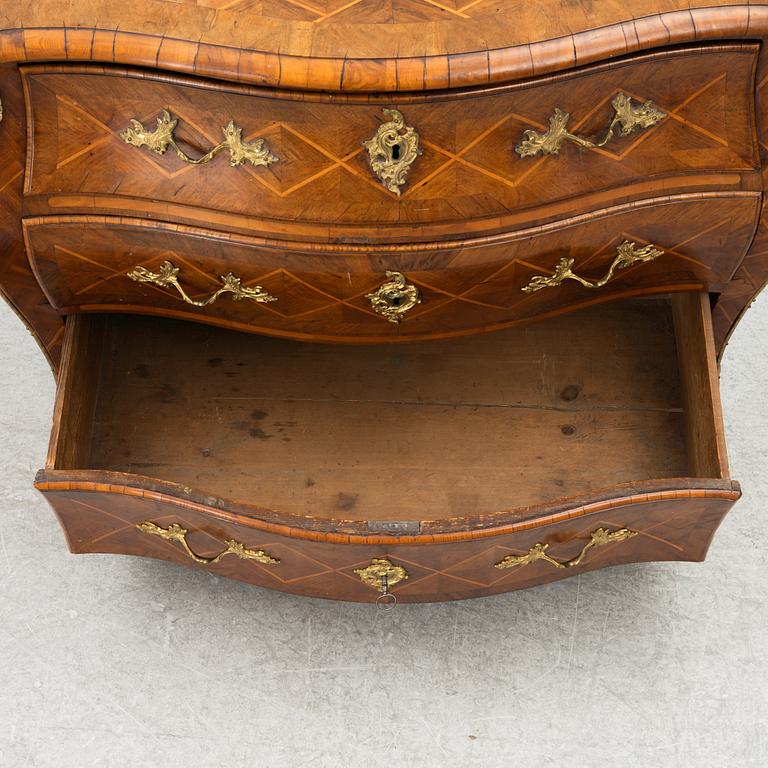 A Rococo dresser, 18th century.