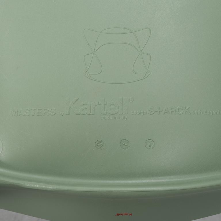 Philippe Starck, & Eugeni Quitllet, six 'Masters' chairs, Kartell, Italy.