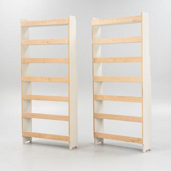 A pair of 'Ekoslund' bookshelves from IKEA's 18th century series, Sweden, 1990's.