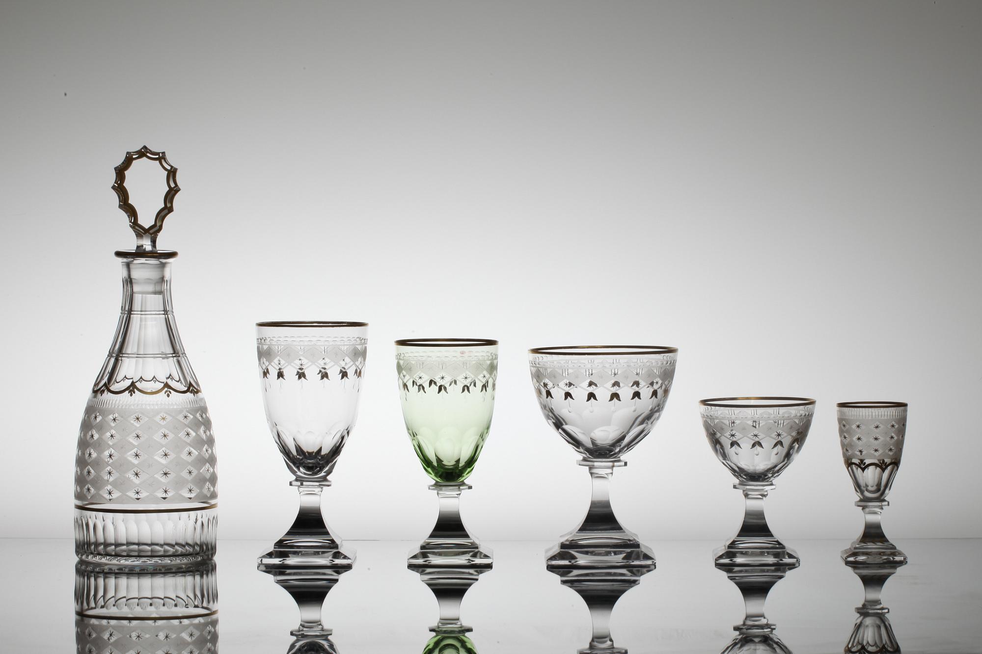 GLASSERVIS, 43 delar, "Junior", Kosta.