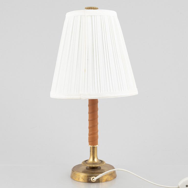 A Swedish Modern table lamp, first half of the 20th century.