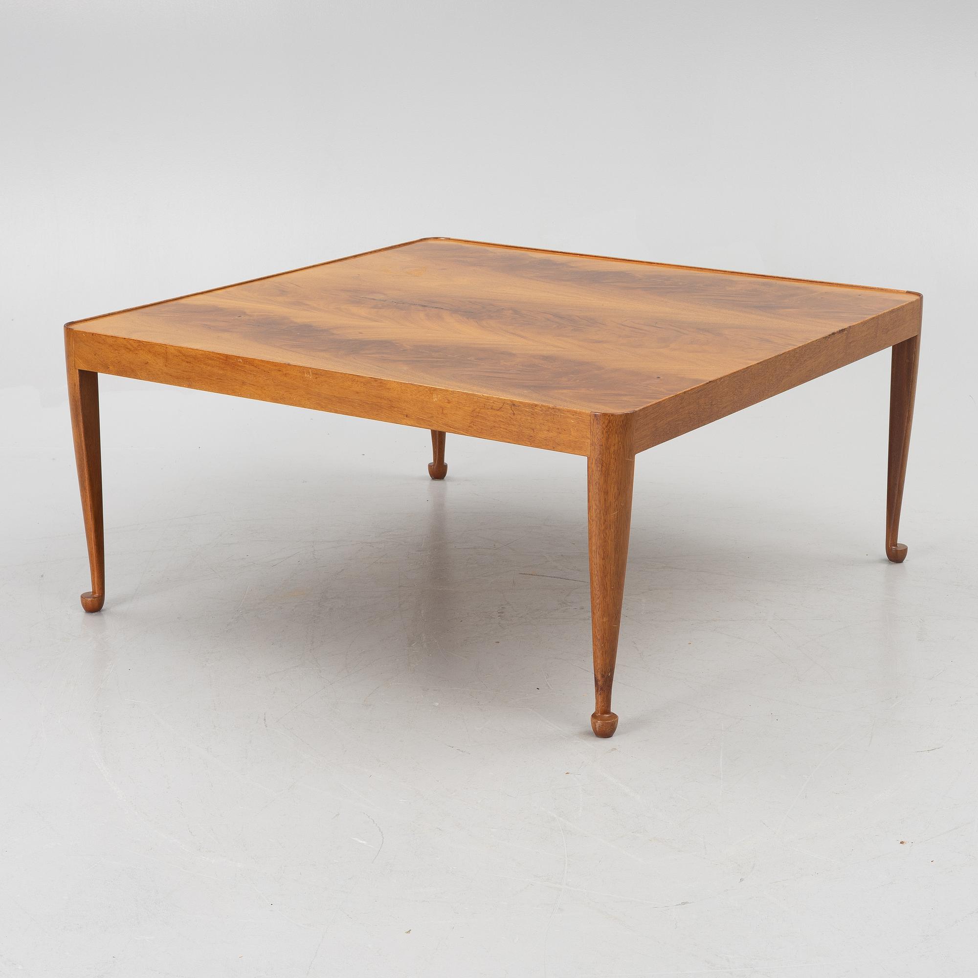Josef Frank, a 'Diplomat' coffee table, model 2073, Svenskt Tenn, after 1985.