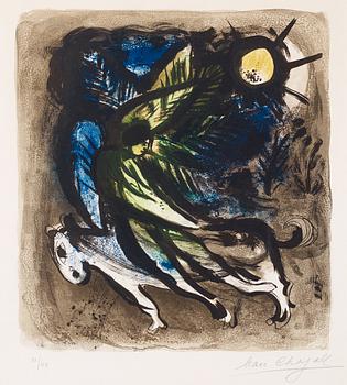 219. Marc Chagall, "L'Ange", ur: "The lithographs of Chagall volume one".