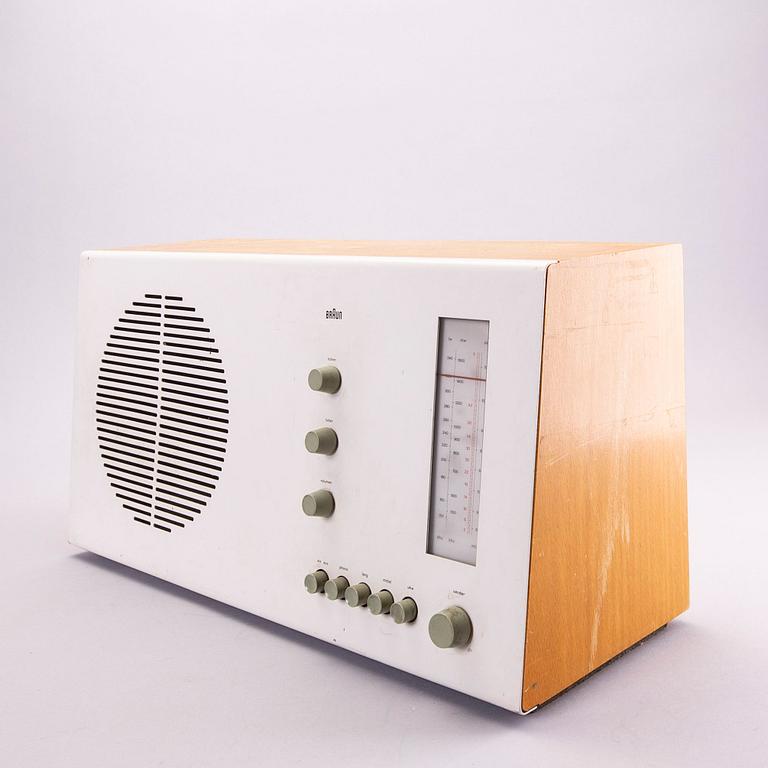 Dieter Rams radio, "RT 20" för Braun, modellen formgiven 1961.