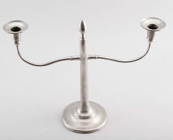 KANDELABER, tenn, Jonas Thoreson Törngren, Göteborg 1739.