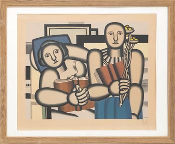Fernand Léger,  lithograph signed and nubmered 228/350.