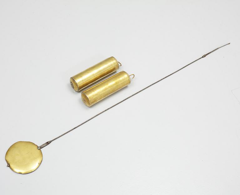 Golvur, urtavla märkt Eric Nohrman, Norrköping. 17-/1800-tal.