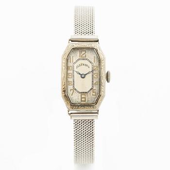 Illinois, wristwatch, 18 mm.