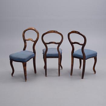 STOLAR, 4 st, rokokostil, 1800-talets slut.