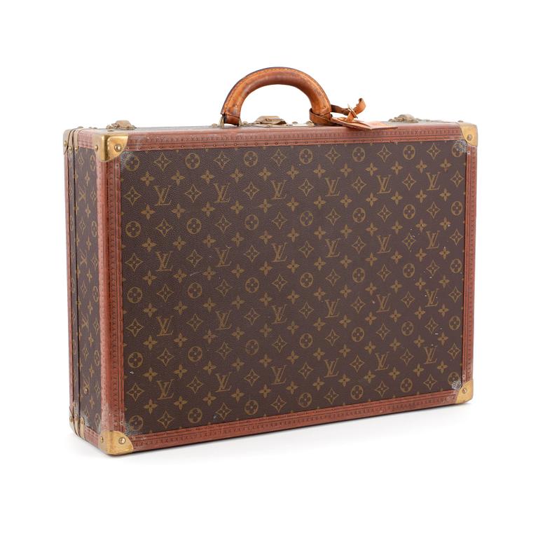 LOUIS VUITTON, a monogram canvas suitcase, "Alzer".