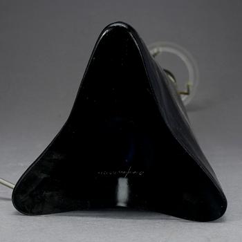 BORDSLAMPA, glas, Carl Fagerlund, Orrefors, 1900-talets andra hälft.