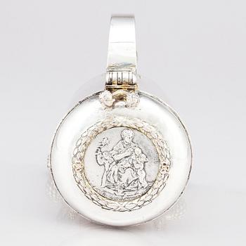 An early 18th century silver tankard, unidentified makers mark, Moscow 1700-1710.