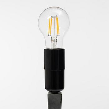 Art Déco, A Swedish pewter table lamp, K.E. & Co, Eskilstuna 1932.