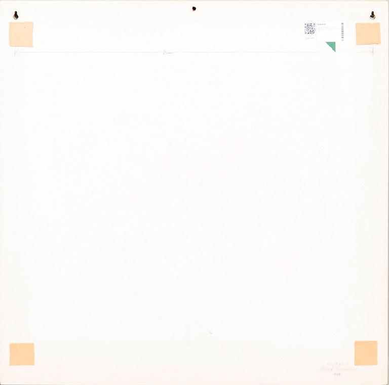 David Eisenhauer, modul relief, blandteknik, signerad och daterad 1988.