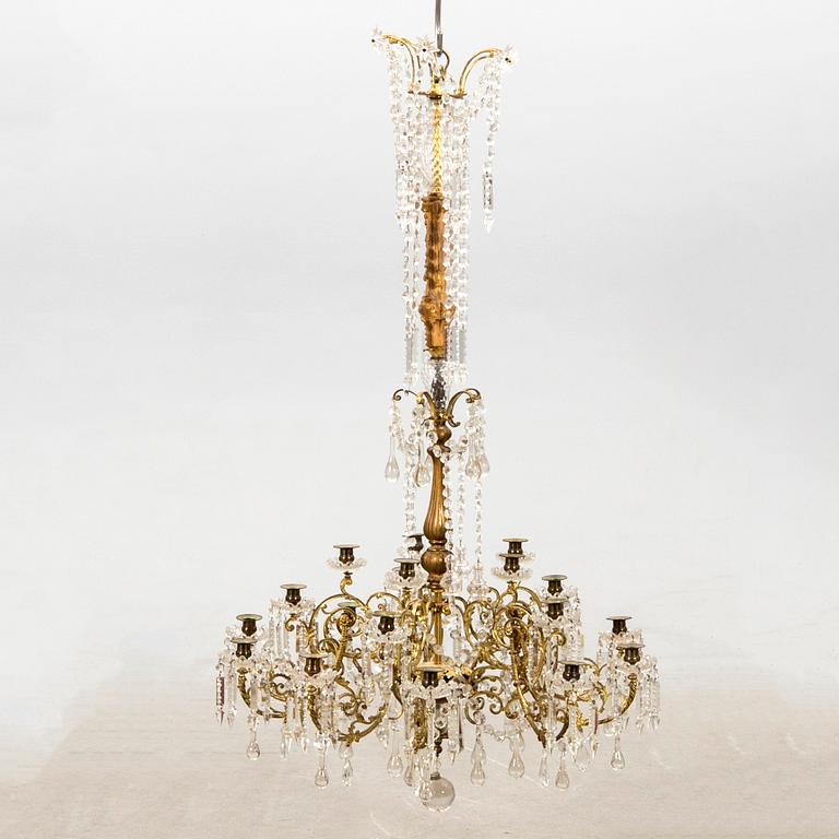Chandelier circa 1900.
