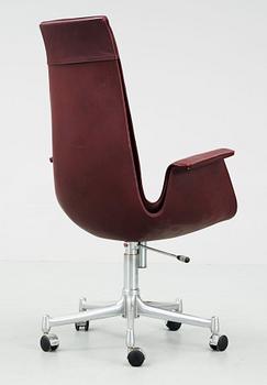 SKRIVBORDSSTOL, 'Tulip', Preben Fabricius & Jørgen Kastholm, Kill International, Tyskland. 1960-70-tal.