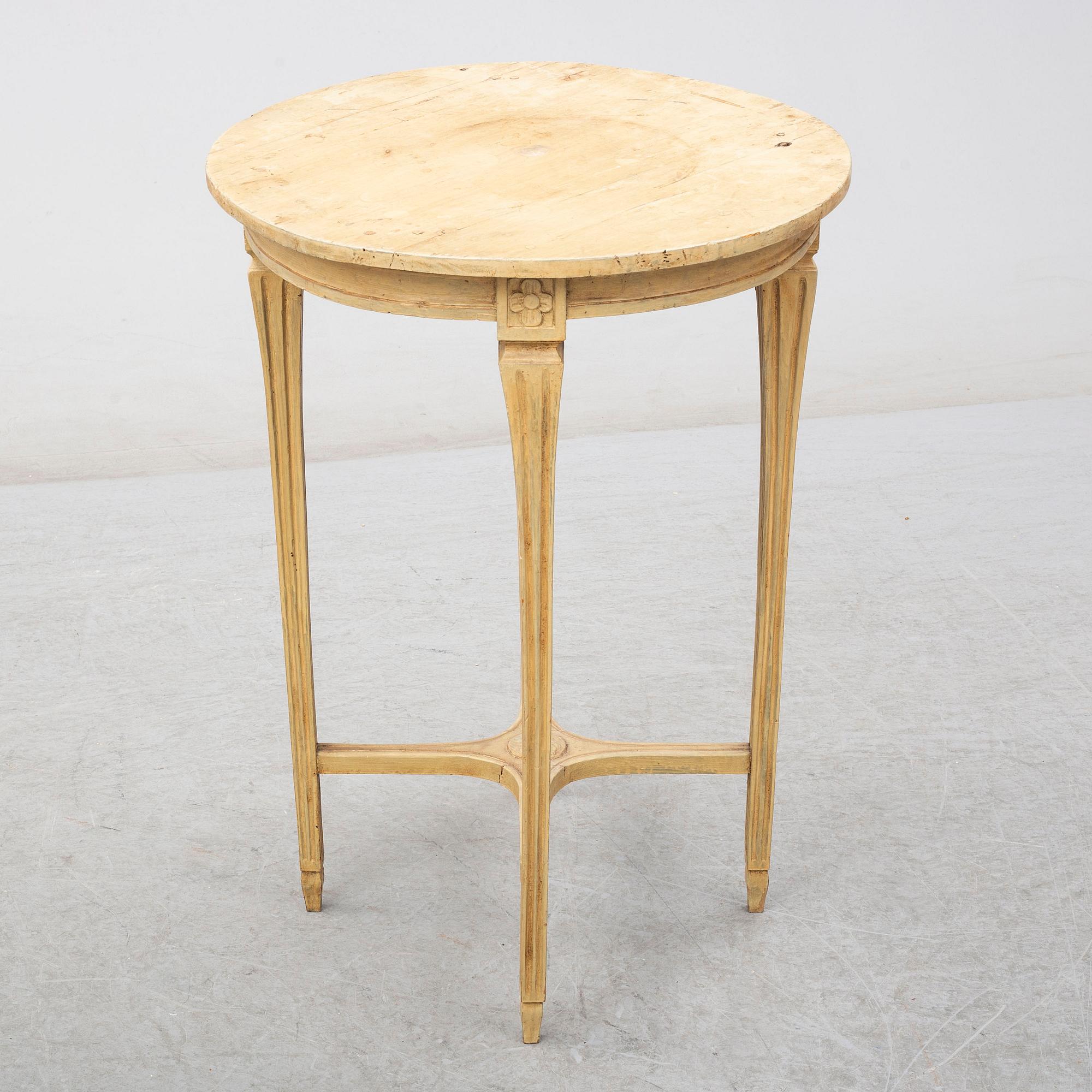 BORD, gustaviansk stil, omkring år 1900.