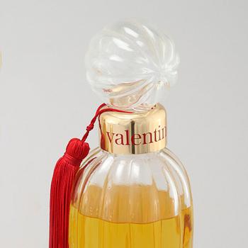 VALENTINO, factices, five perfumebottles.
