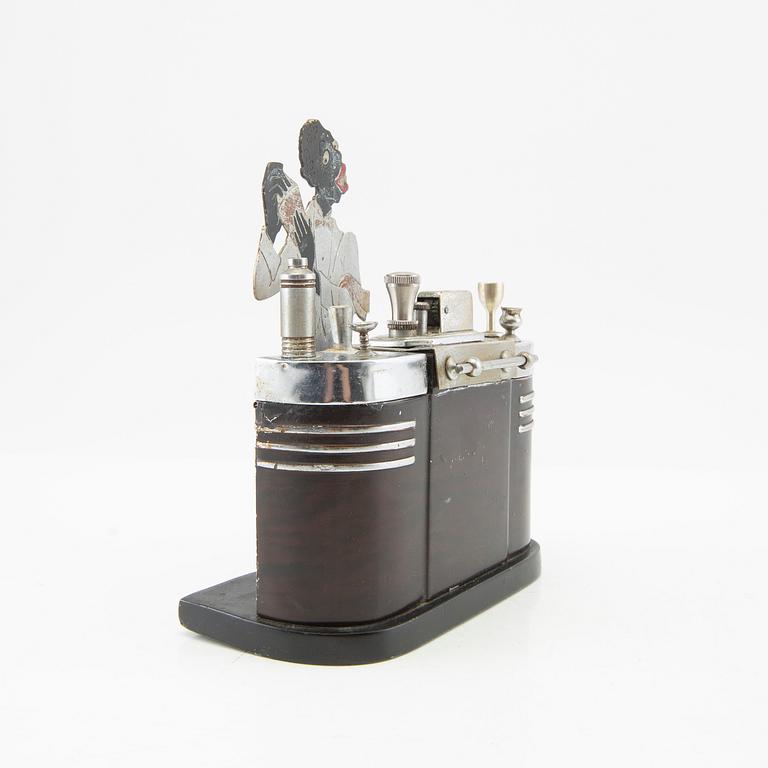 Ronson table lighter "Touch-Tip Bar" circa 1936 by Artmetal Works Inc.