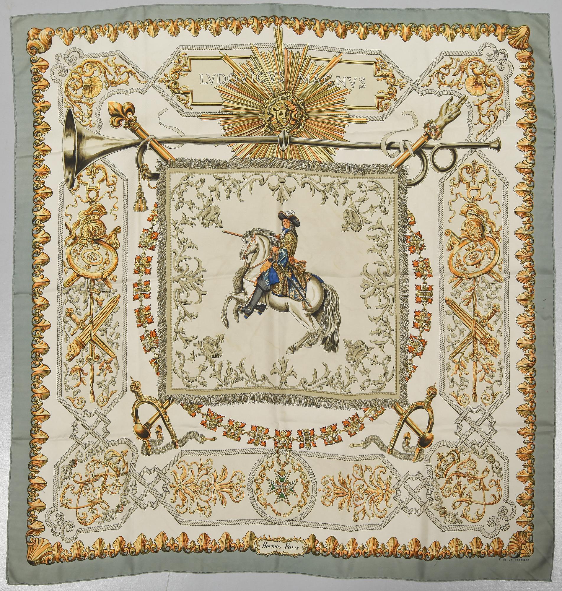 SCARF, "Ludovicus Magnus", Hermès.
