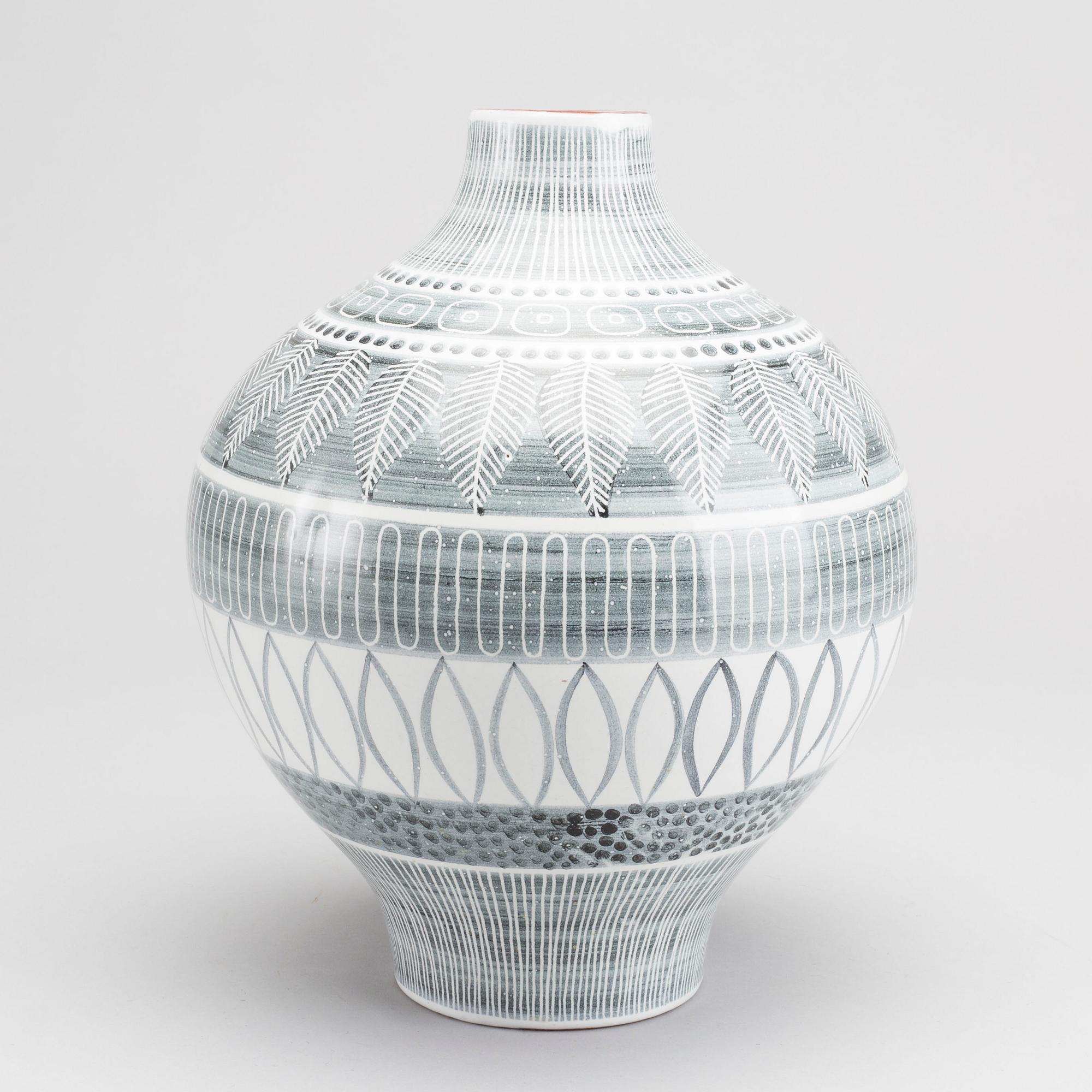 INGRID ATTERBERG VASE, UPSALA EKEBY.