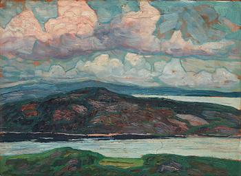 643. Helmer Osslund, Landscape.