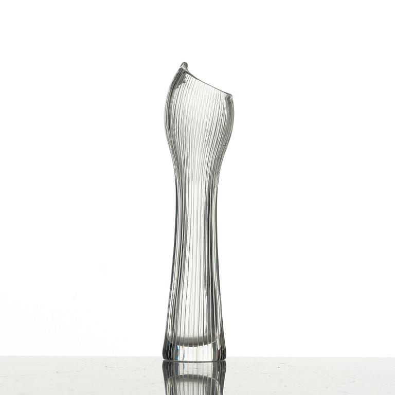 Tapio Wirkkala, TAPIO WIRKKALA, a set of three pieces of art glass, Iittala, Finland 1950's.