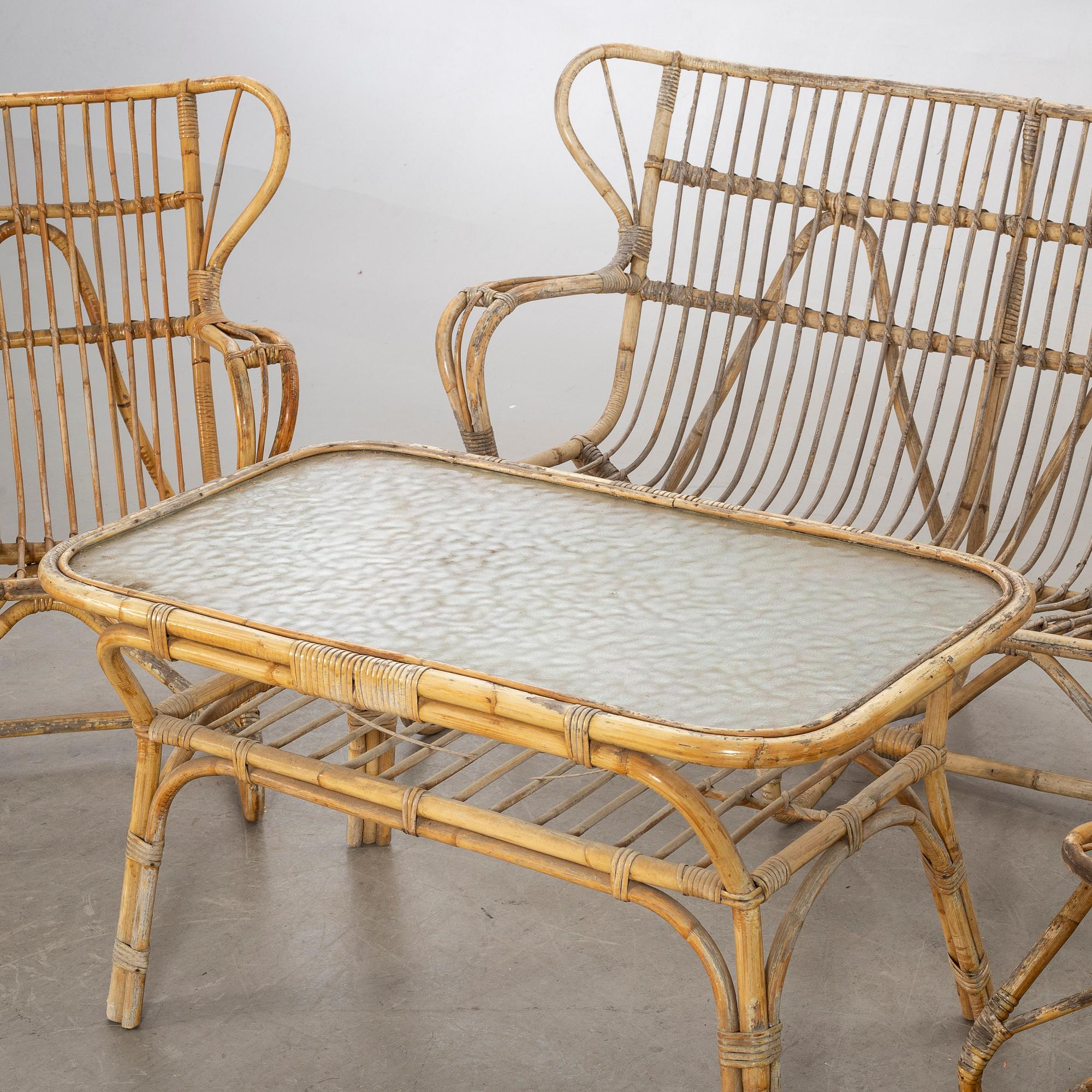 ROTTINGMÖBEL 4 dlr 1900-talets mitt.