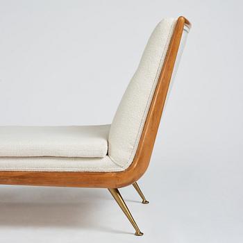 Terrence Harold (T.H.) Robsjohn-Gibbings, a "model 1729" chaise lounge, Widdicomb, USA, 1950s.