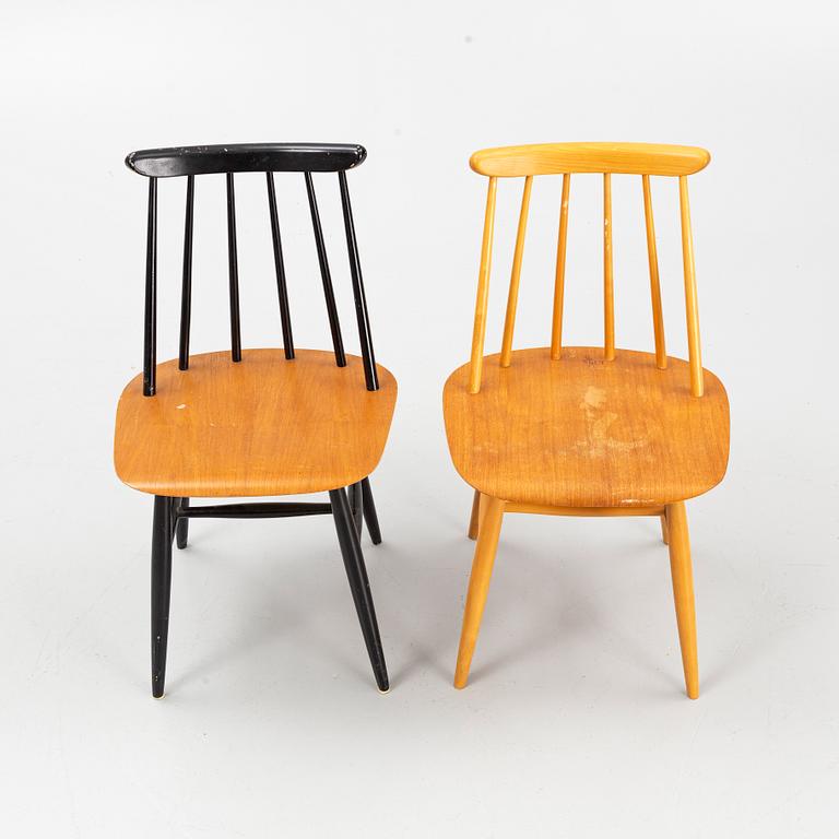 Ilmari Tapiovaara, chairs, 5+1 pcs, "Fanett", Edsbyverken, 1950s.