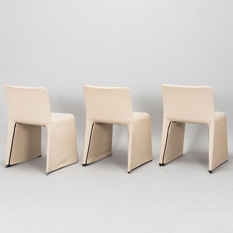 Patricia Urquiola, A set of three "Glove" chairs , Molteni & Co, Italy.