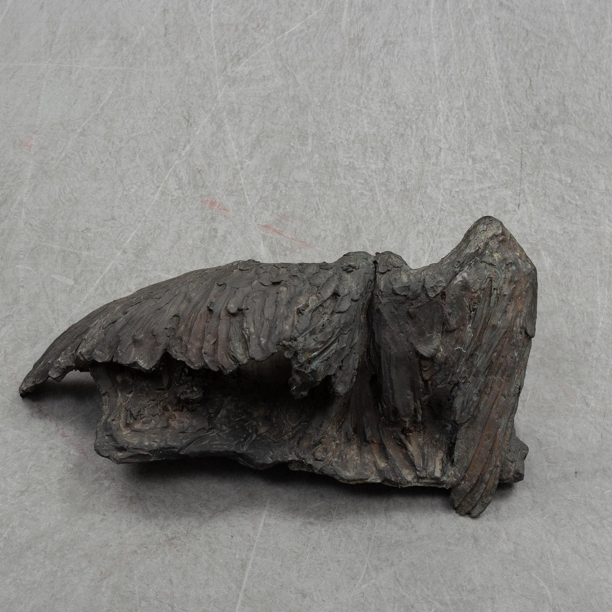 CARLO FONTANA, a signed and dated bronze sculpture, signed C. Fontana Roma 1913.