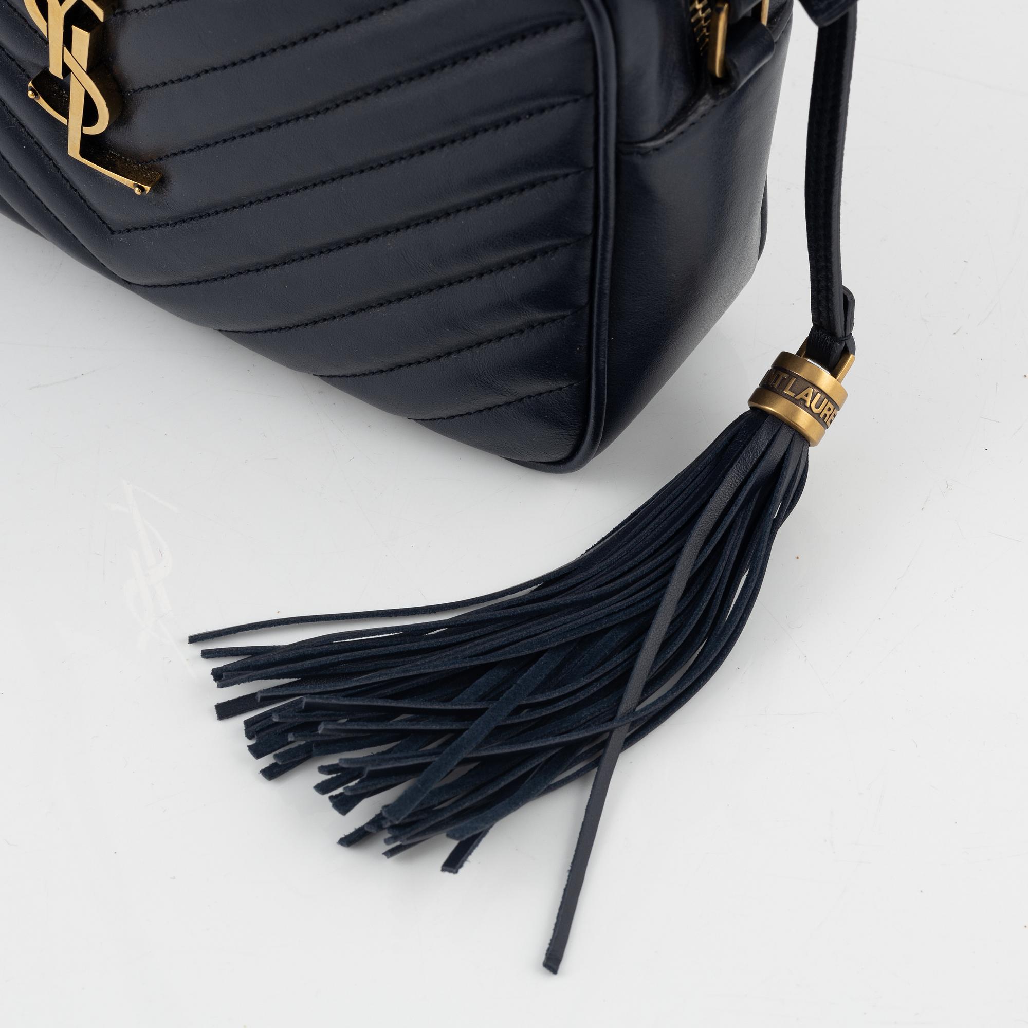 Ysl lou camera bag navy on sale