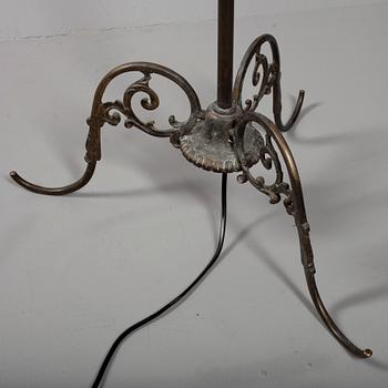 GOLVLAMPA, brons 1900-talets början.