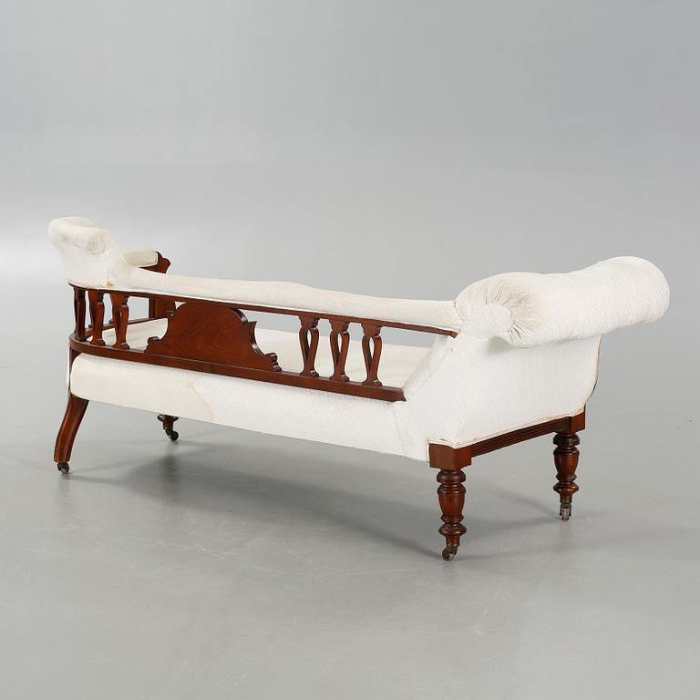 A canapé, probably english, late 19th century.