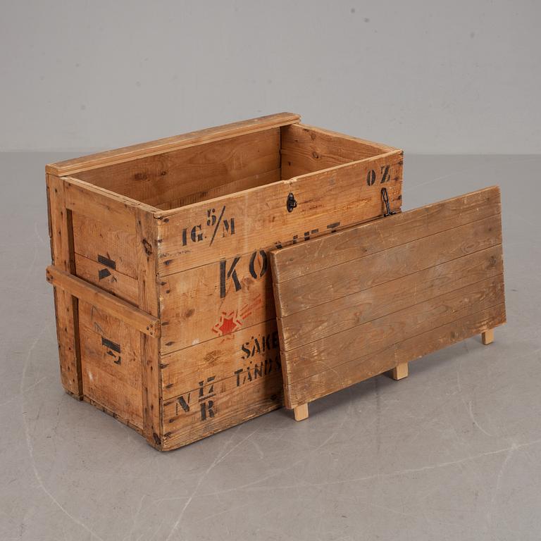 PACKLÅR, "Komet" säkerhets tändstickor.