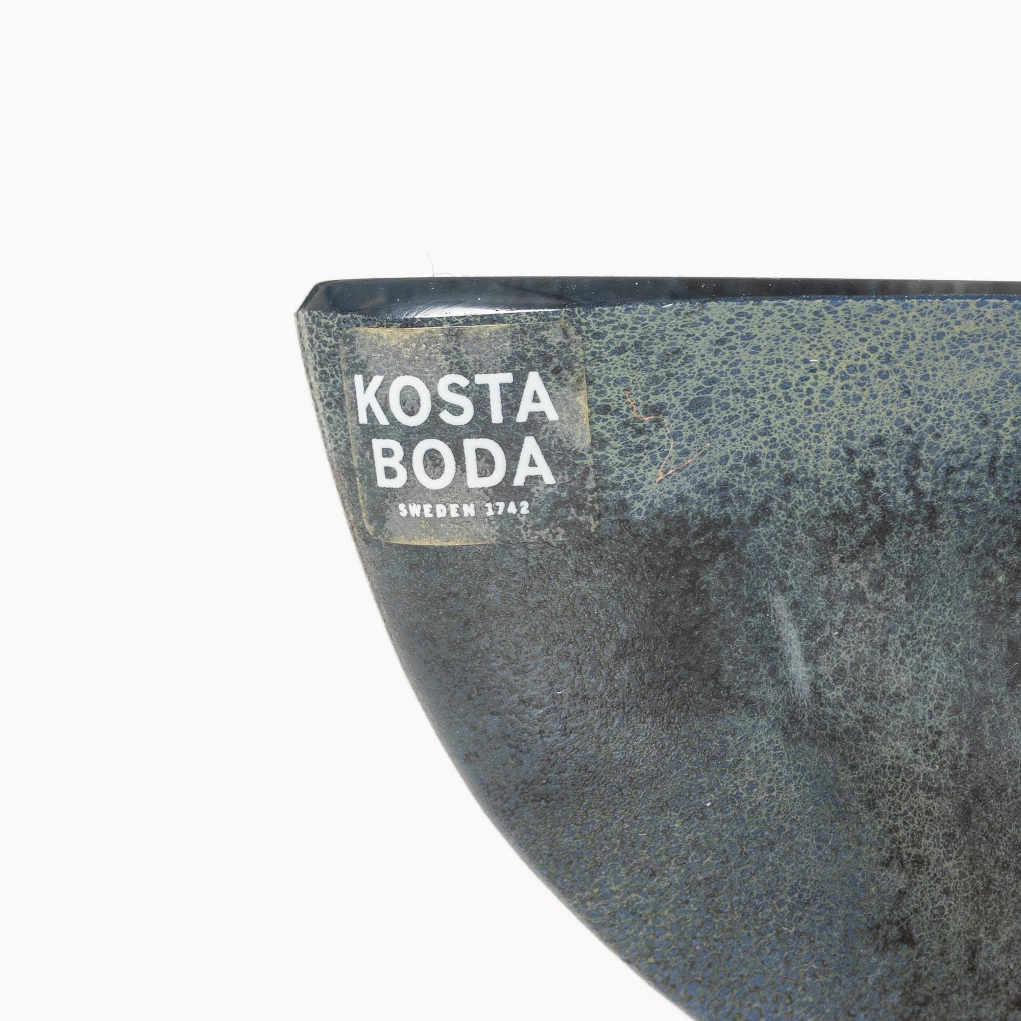 Bertil Vallien, a boat, Kosta Boda.