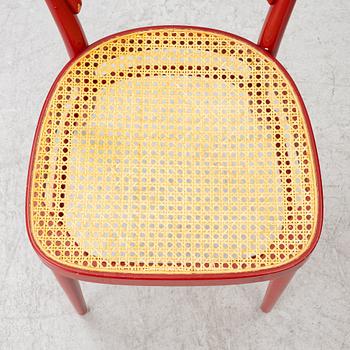 Chairs, 4, Thonet, modern production.