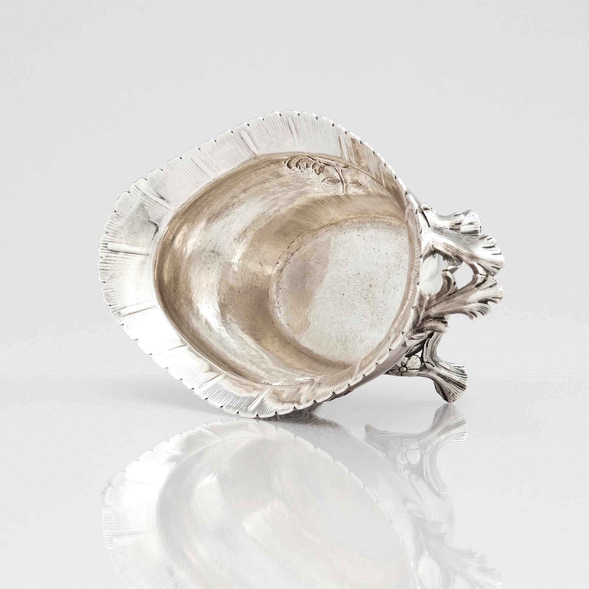 Simson Ryberg, konfektskål, silver, Stockholm 1791.