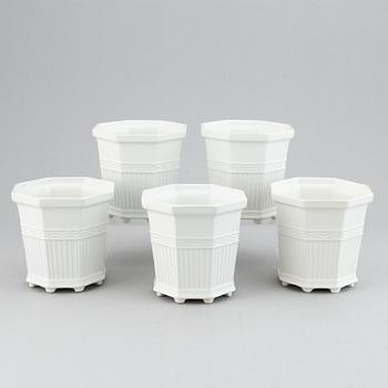 Prins Eugen, 10 'Waldemarsudde-kruka' flowerpots, Gustavsberg.