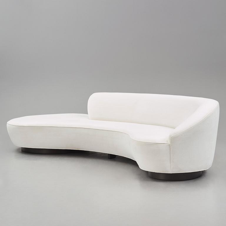 Vladimir Kagan, a "Serpentine Sofa with Arm", Vladimir Kagan, USA, 2023.