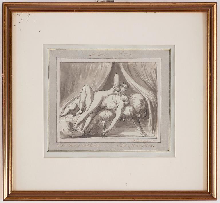 Carl August Ehrensvärd, "Goda gosse, glaset töm". Serie av dryckesvisor, 24 st.