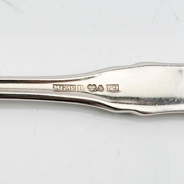Cutlery 112 pieces "Uppsala" silver MGAB 1959-1989.